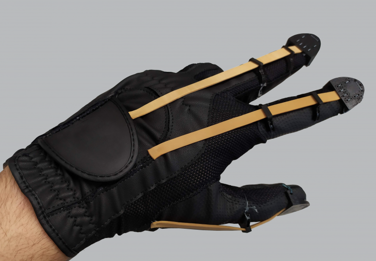 Soft glove — render 1