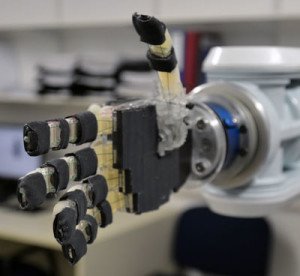Robot hand photograph